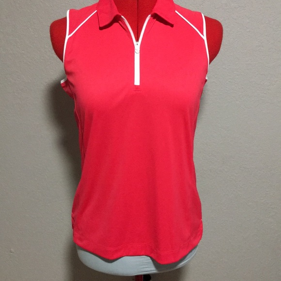 Slazenger Sleeveless Golf Shirt Size 